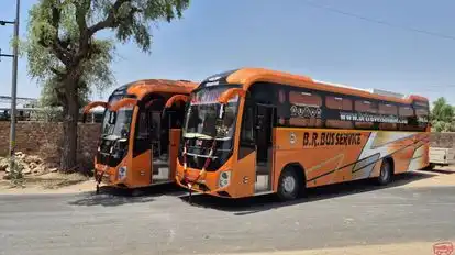 B.R. Travels Bus-Side Image