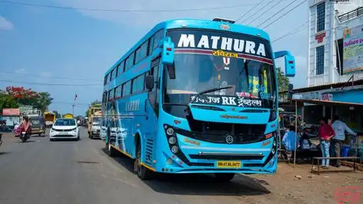 Mathura Travels Bus-Front Image