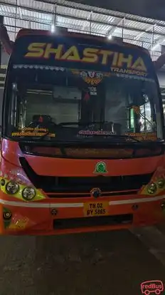 Shastiha Transport Bus-Front Image