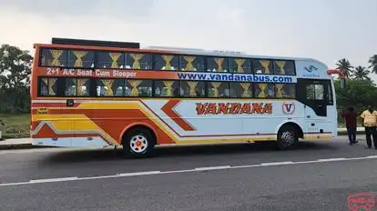 Vandana Travels  Bus-Side Image