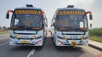 Vandana Travels  Bus-Front Image