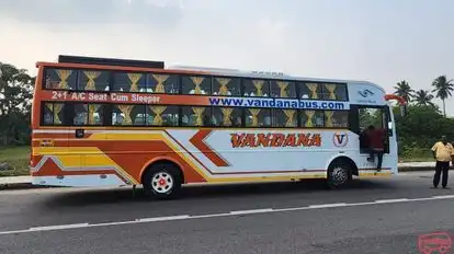 Vandana Travels  Bus-Side Image
