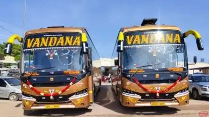 Vandana Travels  Bus-Front Image
