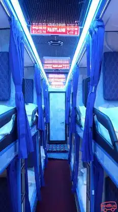 Fastlane Travels  Bus-Seats layout Image