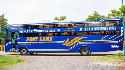 Fastlane Travels  Bus-Side Image