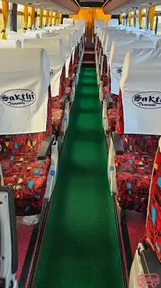 Sakthi Travels Bus-Seats layout Image