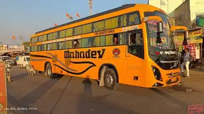 Mahadev bus service  Bus-Side Image