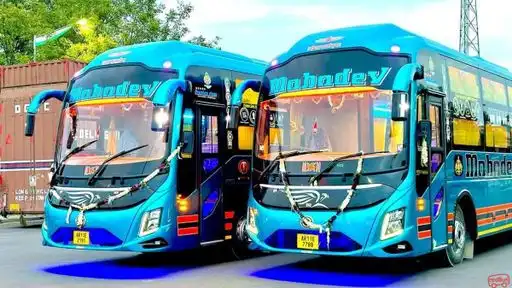 Mahadev Bus Service Bus-Front Image