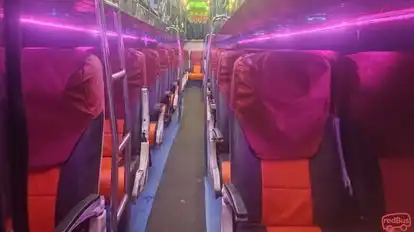 Ahwan Travels Bus-Seats layout Image