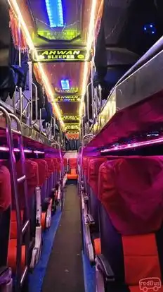Ahwan Travels Bus-Seats Image