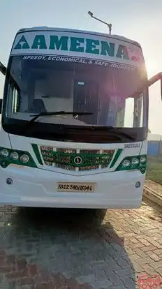 Ameena Travels Bus-Front Image