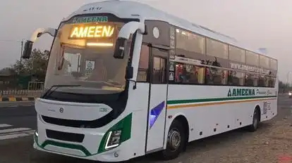 Ameena  Travels Bus-Side Image