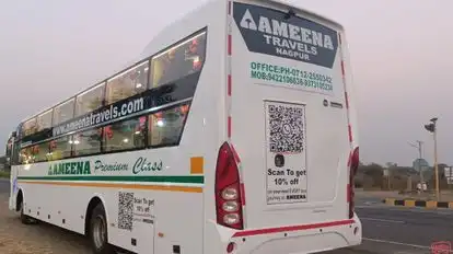 Ameena  Travels Bus-Side Image