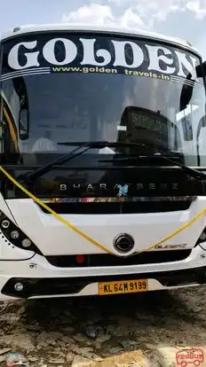 Golden Travels Bus-Front Image