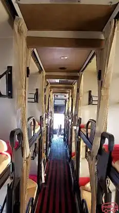 Golden Travels Bus-Seats layout Image