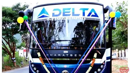 Delta Transports Pvt Ltd Bus-Front Image