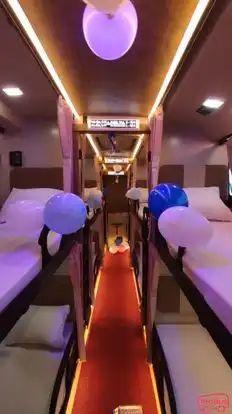 Delta Transports Pvt Ltd Bus-Seats layout Image