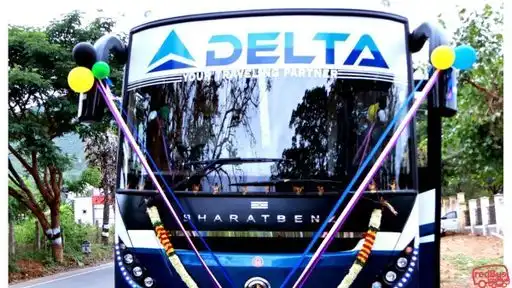 Delta Transports Pvt Ltd Bus-Front Image