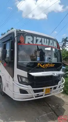 Rizwan Travels Bus-Front Image