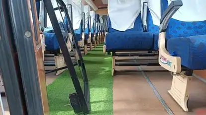 Maa monosha travels  Bus-Seats layout Image