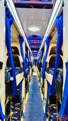 Tulsi Travels Bus-Seats layout Image