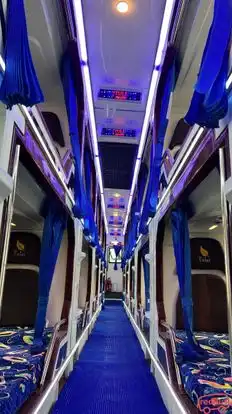 Tulsi Travels Bus-Seats layout Image