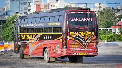 Teja Tours and Travels Bus-Front Image