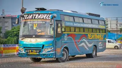 Teja Tours and Travels Bus-Front Image