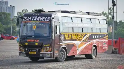 Teja Tours and Travels Bus-Front Image