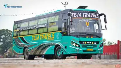 Teja Tours and Travels Bus-Front Image