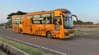 Rohin Travels Bus-Side Image