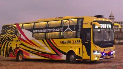 Rohin Travels Bus-Side Image