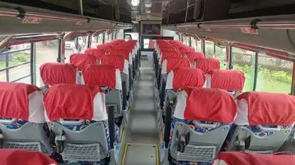 Giroba Travels Bus-Seats layout Image