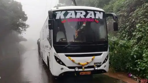 Karan Tours And Travels Bus-Front Image