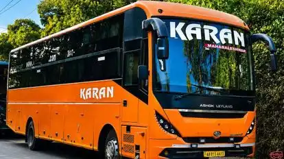 Karan Tours And Travels Bus-Front Image