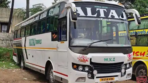ALTAJ Travels Bus-Front Image