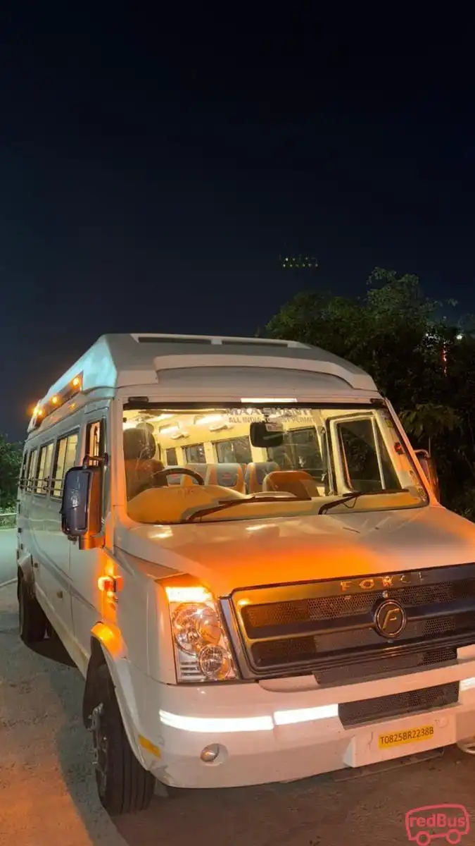 MAA SHANTI TRAVELS Bus-Front Image