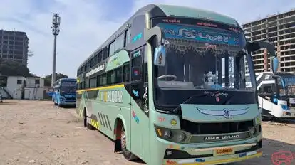 New Krishna Travels Bus-Front Image