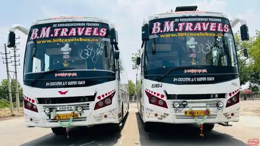 BM Travels Bus-Front Image