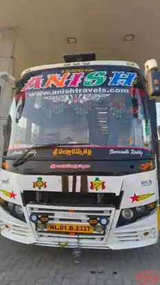 Anish Travels Bus-Front Image