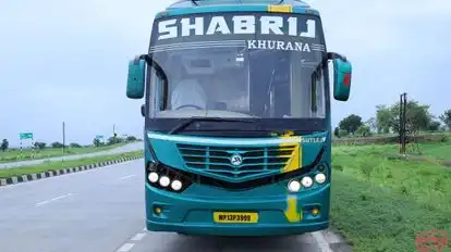 MJ Khurana Shabrij Travels Bus-Front Image