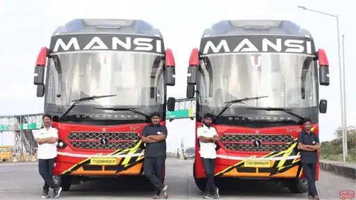 Mansi Roadlines Bus-Front Image