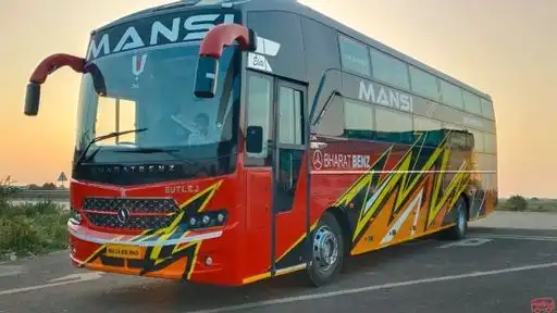 Mansi Roadlines Bus-Front Image