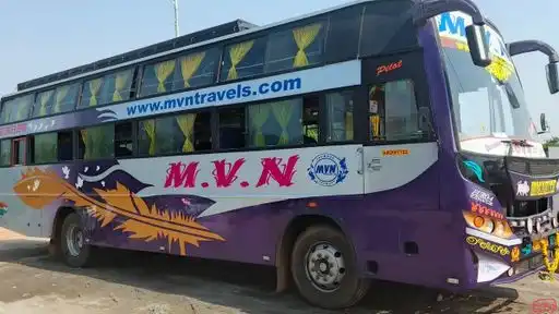 MVN Tours and Travels Bus-Front Image