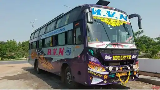 MVN Tours and Travels Bus-Front Image