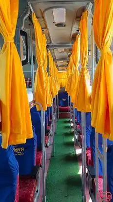 MVN Tours and Travels Bus-Seats layout Image
