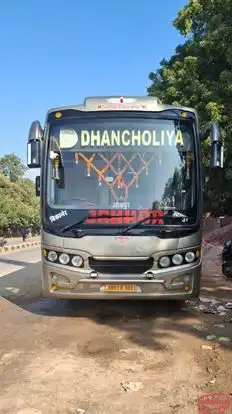 Dhancholiya Travels Bus-Front Image