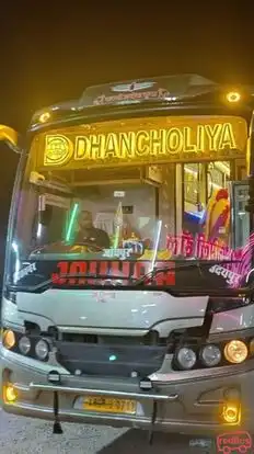 Dhancholiya Travels Bus-Front Image