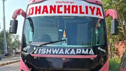 Dhancholiya Travels Bus-Front Image