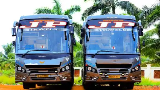 JP Travels Bus-Front Image